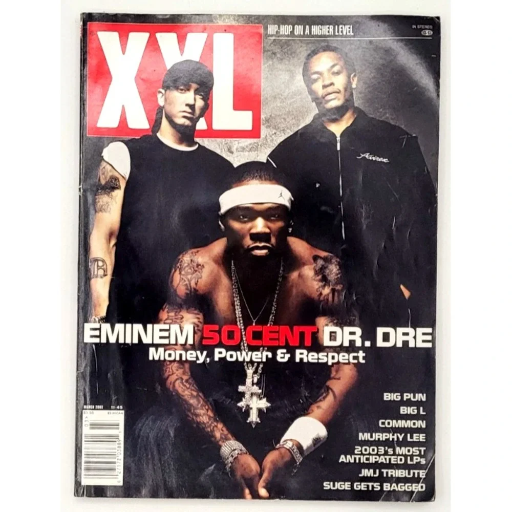 XXL Magazine March 2003 – Eminem, Dr. Dre, 50 Cent Cover – Hip Hop Collectible‎